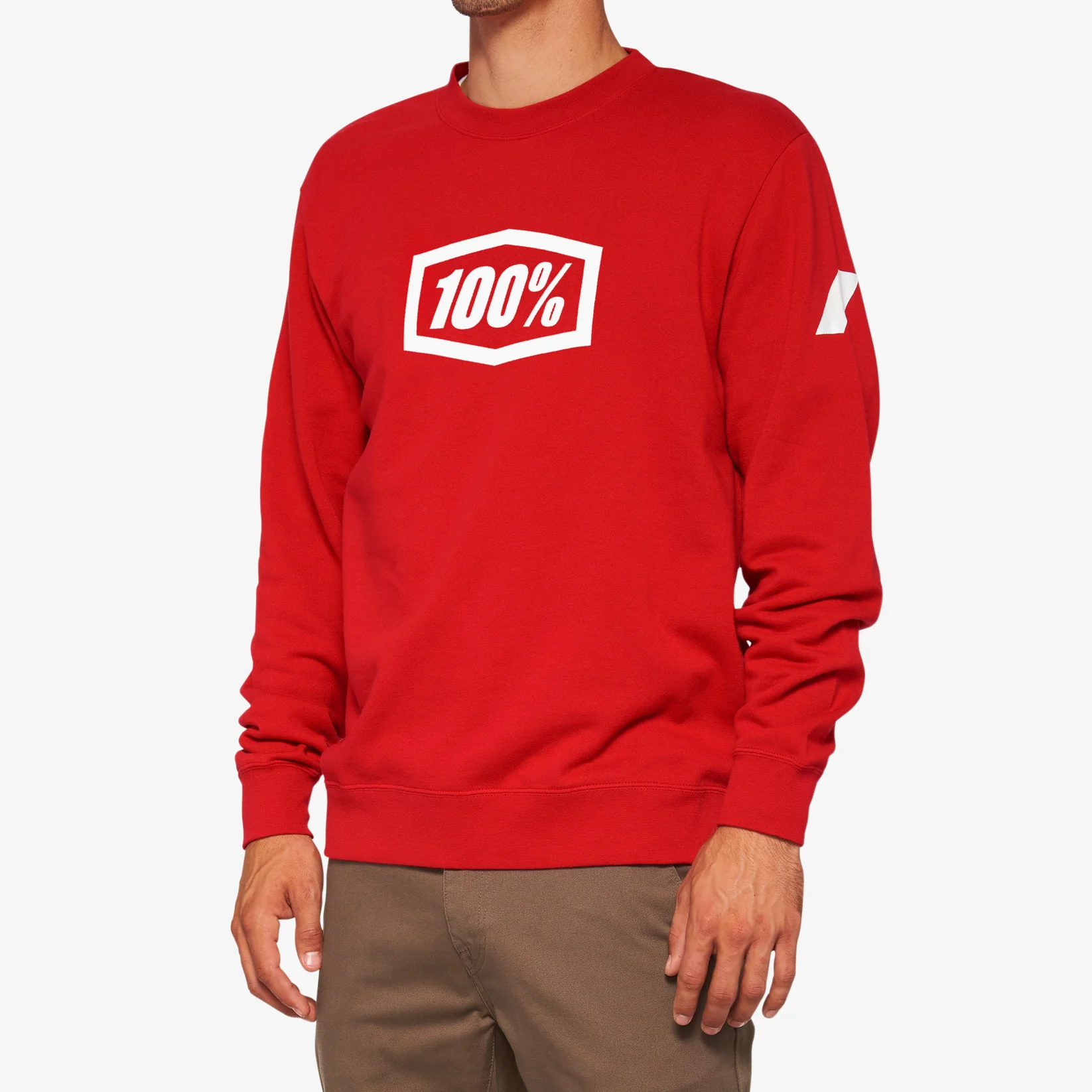 ICON Pullover Crewneck Fleece Deep Red